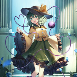 This is a pixiv picture whose title is 閉じた恋の瞳.