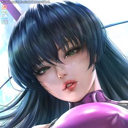 This is a pixiv picture whose title is [Taimanin]Asagi Igawa_Preview.