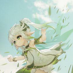 This is a pixiv picture whose title is Nahida.
