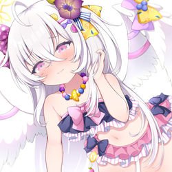 This is a pixiv picture whose title is 水着アズサ.