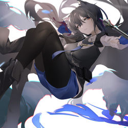 This is a pixiv picture whose title is 缄默德.