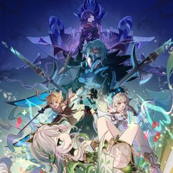 This is a pixiv picture whose title is Sumeru Archon Quest.