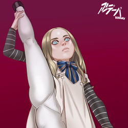 This is a pixiv picture whose title is M3GAN.