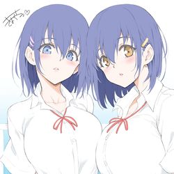 This is a pixiv picture whose title is 楓と鈴２.