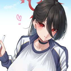 This is a pixiv picture whose title is ハスミ.