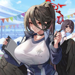 This is a pixiv picture whose title is ハスミ.