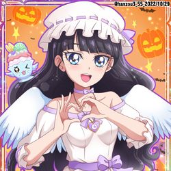 This is a pixiv picture whose title is ハロウィン衣装のあまねちゃん.