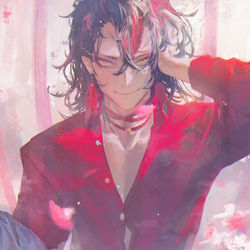 This is a pixiv picture whose title is Vox Akuma.