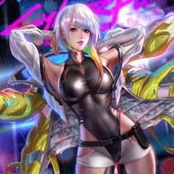 This is a pixiv picture whose title is Lucy.