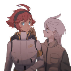 This is a pixiv picture whose title is スレミオ.