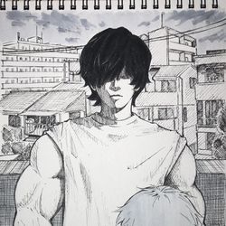 This is a pixiv picture whose title is 無題.