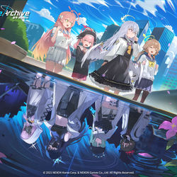 This is a pixiv picture whose title is Blue Archive.