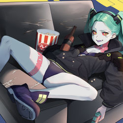 This is a pixiv picture whose title is Rebecca.