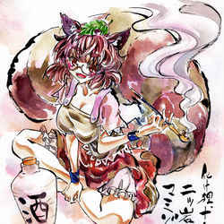 This is a pixiv picture whose title is 二ッ岩マミゾウ.