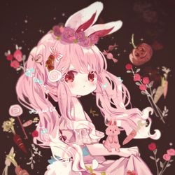 This is a pixiv picture whose title is 🥕.