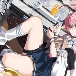 This is a pixiv picture whose title is 無期迷途.