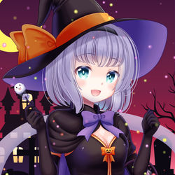 This is a pixiv picture whose title is 2022　ハロウィン妖夢.