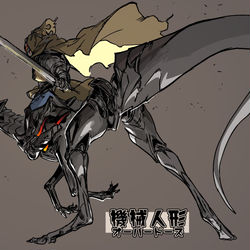 This is a pixiv picture whose title is 機械人形OD.