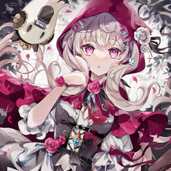 This is a pixiv picture whose title is Red riding hood..