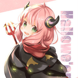 This is a pixiv picture whose title is ハロウィン🎃アーニャ.