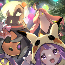 This is a pixiv picture whose title is トリック　オア　バトル！！.