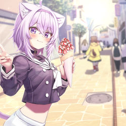 This is a pixiv picture whose title is ❤.