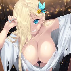 This is a pixiv picture whose title is Trick or Treat👻.
