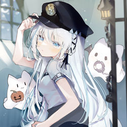 This is a pixiv picture whose title is ミニスカ警察!.