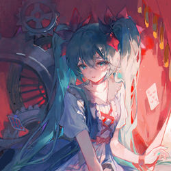 This is a pixiv picture whose title is からくりピエロ.