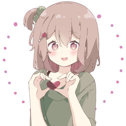 This is a pixiv picture whose title is 💘.