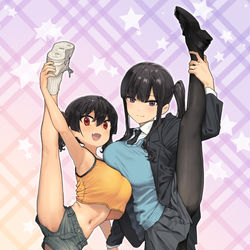 This is a pixiv picture whose title is ガキ巨乳⑱.