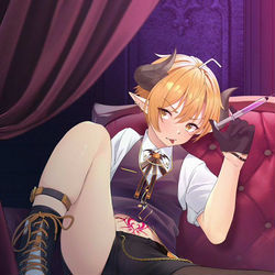 This is a pixiv picture whose title is Halloween.