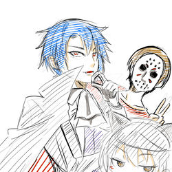 This is a pixiv picture whose title is 落書き.