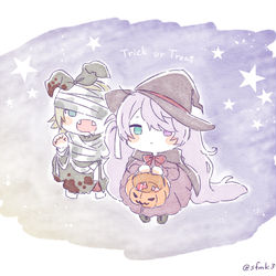 This is a pixiv picture whose title is ﾄﾘｯｸｵｱﾄﾘｰﾄ.
