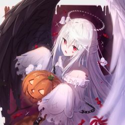 This is a pixiv picture whose title is お菓子くれなきゃ…連れてっちゃうよ…？.