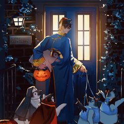 This is a pixiv picture whose title is 「準備はできたかな？」.