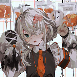This is a pixiv picture whose title is お菓子不足.