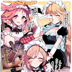 This is a pixiv picture whose title is 比宮のモンスト人気投票ガチャ.