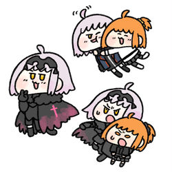 This is a pixiv picture whose title is 祝ジャンヌオルタ幕間実装記念.