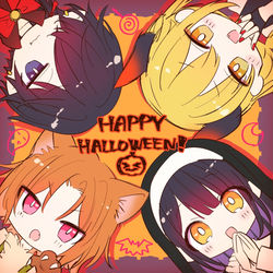 This is a pixiv picture whose title is HappyHalloween！.