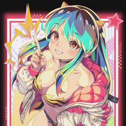 This is a pixiv picture whose title is ラムちゃん.