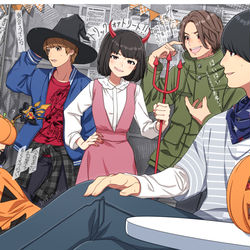 This is a pixiv picture whose title is HAPPY HALLOWEEN！.
