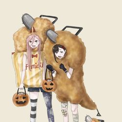 This is a pixiv picture whose title is チェンソーまとめ.