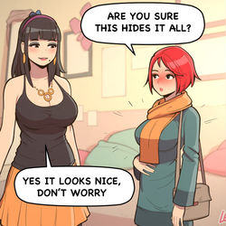 This is a pixiv picture whose title is [Lore SFW] Jade & Alison - pt9.