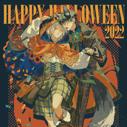 This is a pixiv picture whose title is ハロウィン.