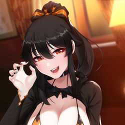 This is a pixiv picture whose title is 🎃.