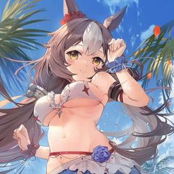 This is a pixiv picture whose title is 水着ゼファー.