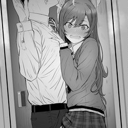 This is a pixiv picture whose title is P甘.
