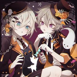 This is a pixiv picture whose title is Happy Halloween!.