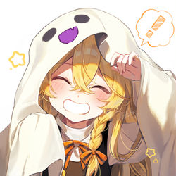 This is a pixiv picture whose title is ᴛʀɪᴄᴋ ᴏʀ ᴛʀᴇᴀᴛ!🎃👻.